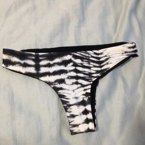 Tie dyed bikini bottom